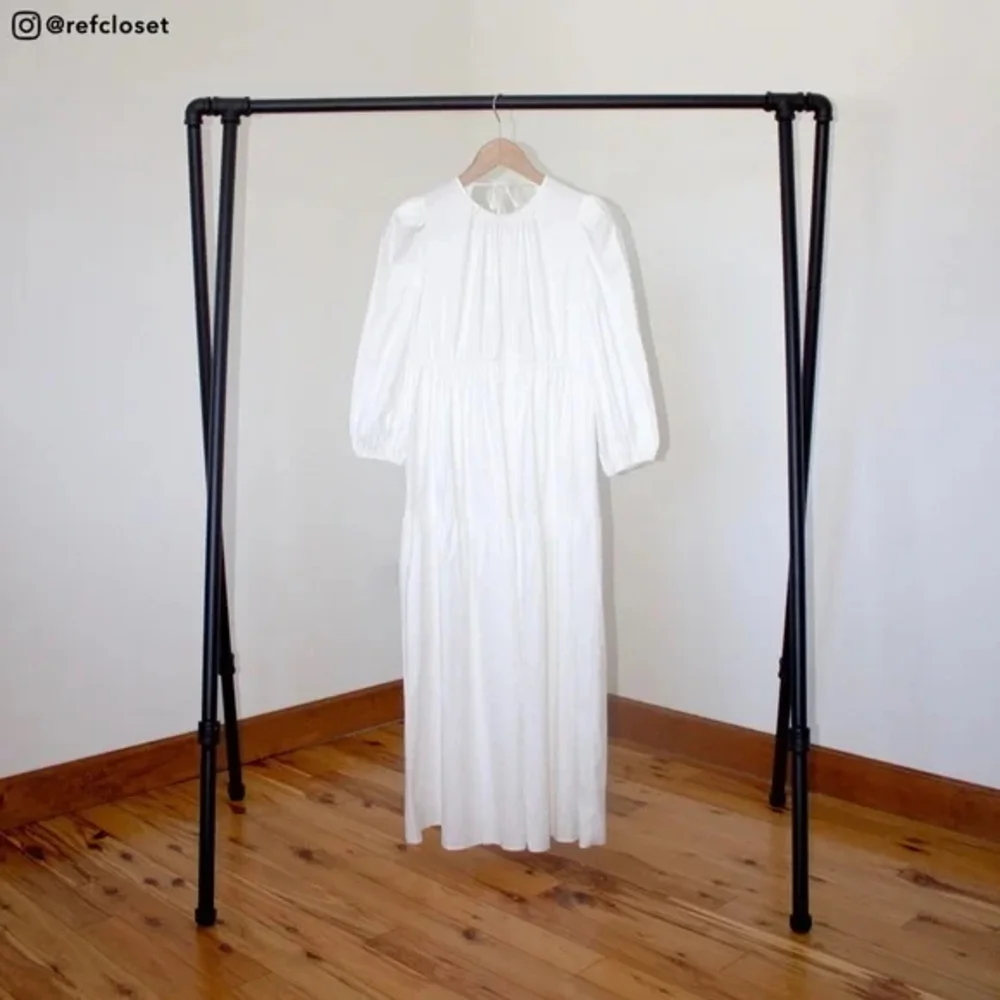 Reformation Backless White Midi Dress - Picture 2 of 4